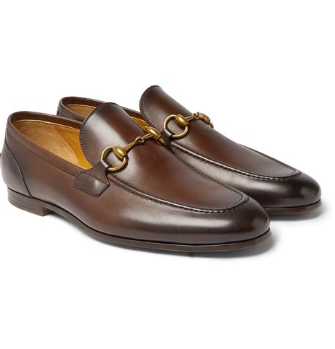 men's brown gucci loafers|men gucci loafers brown style.